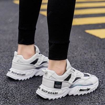 Fashion Trend Men Casual Sports Shoes Breathable  Running Shoes Athletic Walking